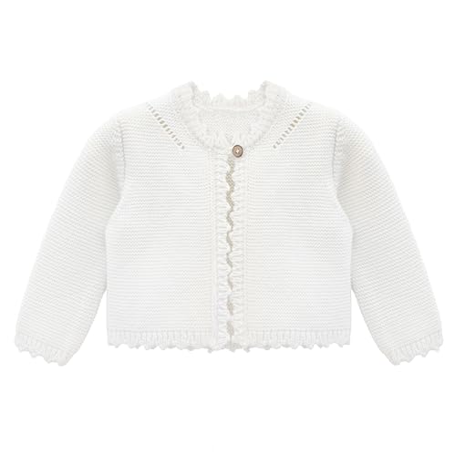 Lilax Baby Girls' Long Sleeve Shrug Knit Girls Cardigan Childrens Bolero