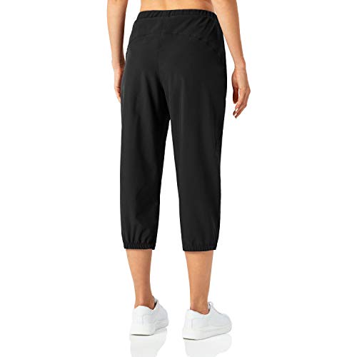  Butrends Damen Schnell trocknend Casual Jogger Caprihose Workout Hose mit Sonnenschutz UPF 50+
| Butrends Damen Casual 