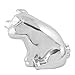 GG Grand General 48203 Chrome Plated Smiling Pig Hood Ornament