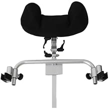 Wheelchair Headrest Neck Support, Adjustable Wheelchair Headrest Bracket Neck Pillow Cushion Headrest Universal Wheelchair Accessories