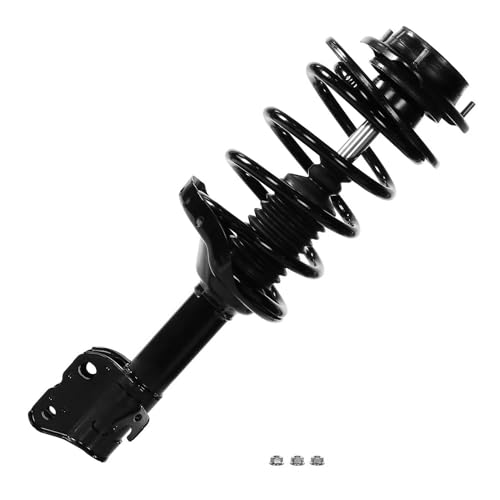 Image of Detroit Axle - 6pc Struts Sway Bars for 2010 2011 2012 Subaru Legacy, 4 Front Rear Struts with Coil Springs 2 Front Sway Bar End Links Replacement Suspension Kit