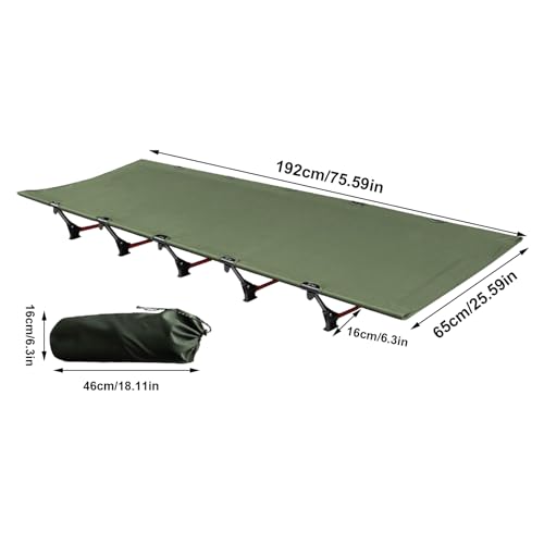 Lit de camping pliable pour randonnée et couchage confortable - 5