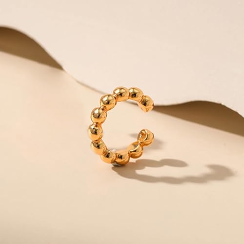 Image of Ear Cuffs Non Piercing Chunky Ear Cuff Earrings for Women Non Tarnish Clip on Cartilage Earrings Trendy Jewelry No Pierced Ears Fake Earring Set Fashion Accessories Jewelry Birthday Gifts