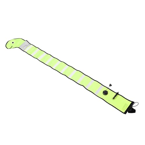 Tube de signal de marquage de surface haute visibilité Banapoy pour apnée et plongée