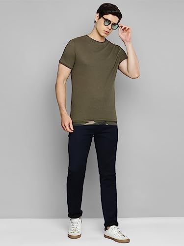 Image of Allen Cooper Regular Comfortable Mid Rise Denim Jeans for Men