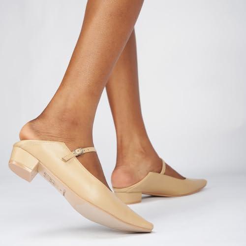 Image of C.Paravano Women's Pumps | Mary Jane Flats | Low Heel Dress Shoes | Convertible Heel Shoes