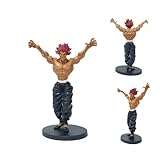 Jiumaocleu Anime BAKI Hanma Yujiro Figura – 22 cm Yujiro estatua modelo figura figura luchando postura PVC hecho a mano juguetes para decoración de escritorio fans regalos