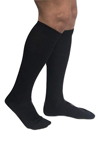DREAM SOCKS 6 pares de calcetines largos para hombre de lana de punto liso Made in Italy Negro 43/46 Cover