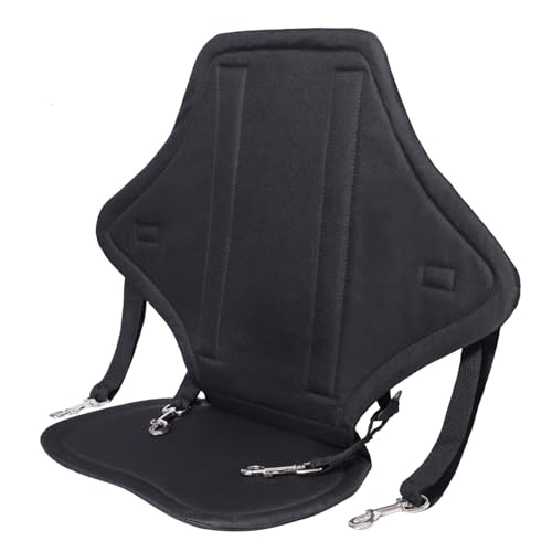 Siège de kayak avec support dorsal amovible et sangles nylon pour paddle