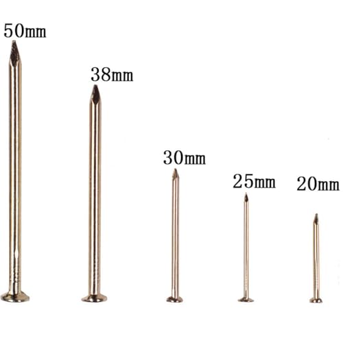 Image of Nails for Hanging Pictures, Hardware Nails, Stainless Steel Nail Assortment Kit, 350 Pieces, Hanging Picture Nails, Wall Nails, Finish Nails, Frame Nails, Wooden Nails