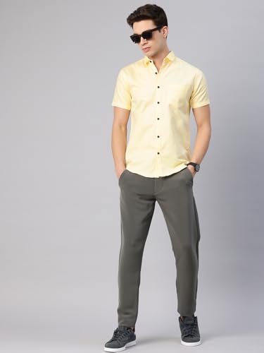 Image of Majestic Man Men's Cotton Slim Fit Shirt