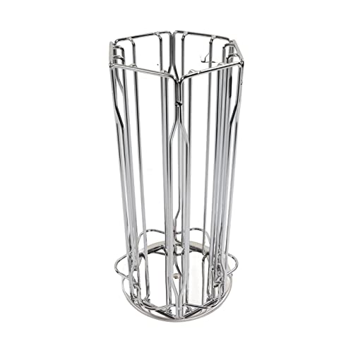 ANGGREK Coffee Support with Rotating Capsule, The Capsule Support of The Coffee Pod Prevents Sliding with The Screen Protective Layer (Silver)