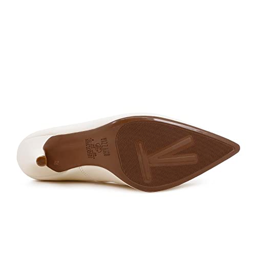 Scarpin,Casual,Vizzano,Feminino,CREME, 37