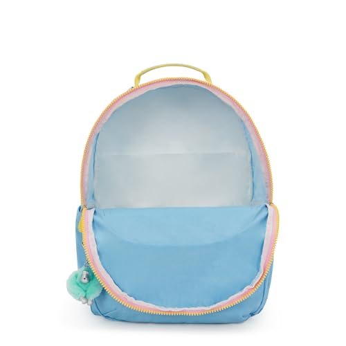 Image of Kipling Women's Seoul Extra Large 17 inch Laptop Backpack, Durable, Roomy with Padded Shoulder Straps, Built-In Protective Sleeve