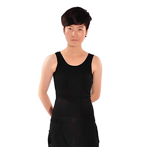 Compression Poitrine sans Clips BaronHong Top Confortable en Coton pour Trans