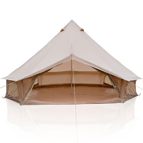 Carpa tipo campana de 16.4 pies para camping familiar miniatura 1
