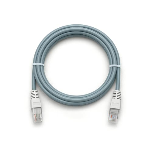 Electronic Spices RJ45 Cat 6 Cable Ethernet Patch LAN Network Laptop Cable (2 M),2M, Grey