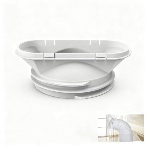 Klimaanlage Schlauch Adapter, Abgasrohr 2-in-1-Schnittstelle 130mm/150mm Adapter, Klima Abluftschlauch Verbindungsstück, Klimaanlage Schlauch...