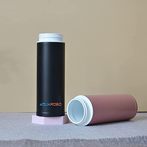 Vacuum Insulated Water Bottle,10Oz Double Wall Insulation Stainless Steel Thermos Cup With Ceramic Liner Keep Beverage Hot Or Cold For 6 Hours, Tea Coffee Travel Tumbler Mug (Pink) #TOP2