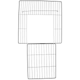 Porte pour enclos à chat : facile à installer, simple et pratique, convient aux enclos pour chiens, aux cages à chats, etc., en métal pour cages d'intérieur