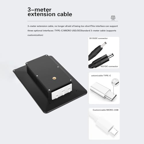 5W Trail Camera Solar Panel, 12V Solar Battery Kit Build-in 5200mAh Rechargeable Battery, Hunting Accessories for Game Camera IP65 Waterproof, Continuous Solar Power for Trail Camera - Image 5