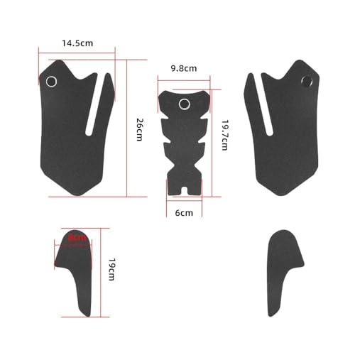 Protection réservoir Panigale antidérapante avec grip latéral - 3
