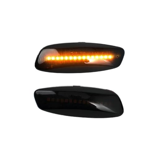 Clignotant dynamique LED feu marqueur latéral répétiteur pour Citroën C3 C4 C5