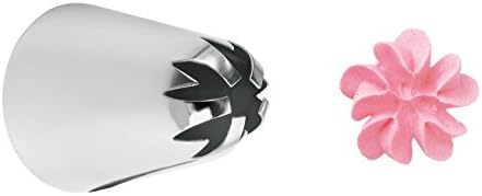 WiltonDrop Flower Decorating Tip, Silver