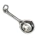 Poêle à frire charme en argent sterling .925 x 1 Poêles à frire breloques Frier Fry