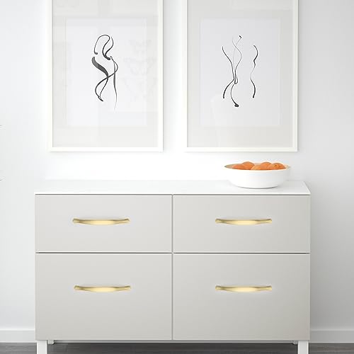 AOOTOCH 10 Pack Brushed Gold Cabinet Pulls 5 Inch Kitchen Cabinet Handles Kitchen Handles for Cabinets Gold Drawer Pulls Dresser Pulls Cupboard Handles by AOOTOCH - Image 5