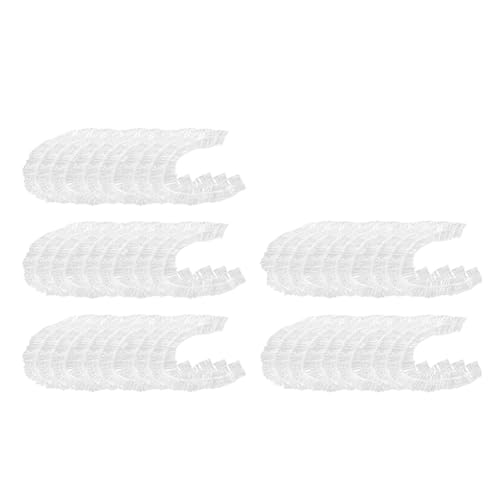 Steowsey 100 coperture trasparenti usa e getta per elettrodomestici da cucina, 80 cm, copertura antipolvere per piccoli elettrodomestici, elastico piccolo elettrodomestico