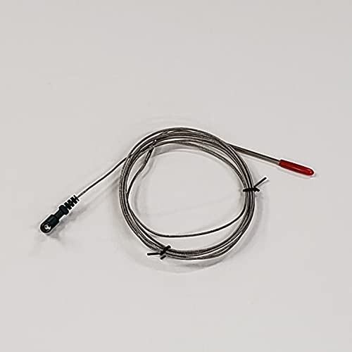 Sonde à viande haute température en acier inoxydable avec prise 90° robuste