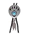 Produktbild Westernwear-Shop Bolotie Bear Claw (Bärentatze) mit Federn Westernschmuck Bolotie für Damen & Herren Bolo Tie Bolokrawatten Cowboy Krawatte Silber