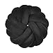 Surakey Cojín de Nudo, Almohadas Anudadas Cojín Redondo Cojín de Peluche Suave Anudada Cojín para Sofá Nórdicas Decorativo Almohada para Coche Hogar (35x35CM)