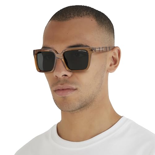Image of Armani Exchange mens Ax4147s Square Sunglasses