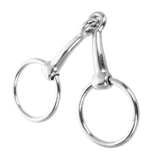 Bocado de caballo de acero inoxidable TOYANDONA de alta durabilidad para aparejos