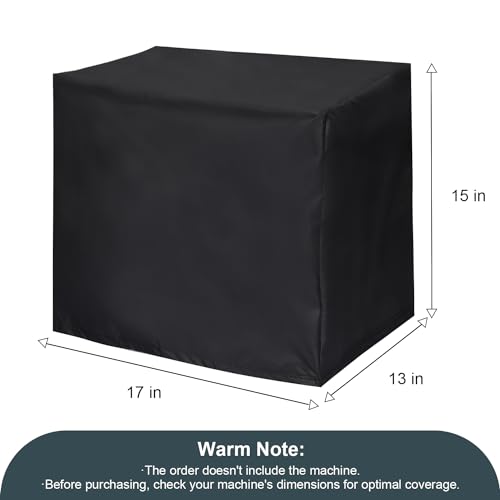 Funda universal impermeable para máquina de hielo, negra miniatura 2