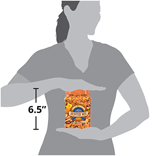 Image of Southern Style Nuts Cheesy Cheddar Hunter Bulk Trail Mix, 20 oz (Pack of 1), Roasted Peanuts, Sesame Sticks, Corn Sticks, Almonds & Cashews, Mixed Nuts, Snacks for Adults & Kids