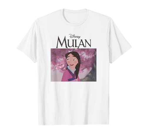 T-shirt Mulan Disney ravivant la nostalgie du sourire légendaire de l'héroïne de notre enfance