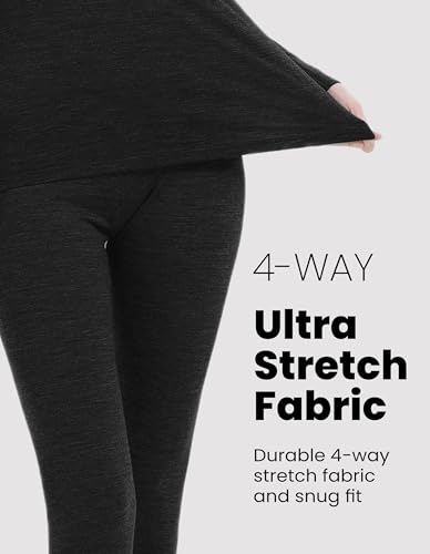 Iguana Womens 100% Merino Wool Base Layer Pants for Ski Hiking Thermal Underwear Bottom3