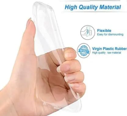 Image of Dashmesh Shopping Case for Samsung Galaxy F14 5G Transparent Scratch Resistant Protective Clear Phone Soft Silicone Slim Case Cover for Samsung Galaxy F14 5G (Transparent)