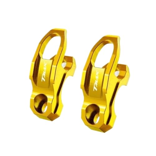 KUAYINGij Nmax125 Nmax155 Nmax 125 155 XN[^[ANZT[ CNCwbgtbN QbWNv obOz_[ nK[ L[ɑΉ(2pcs Gold)