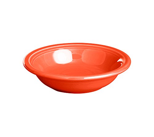 Fiesta Ceramic Fruit Bowl, 6-1/4-Ounce, Poppy