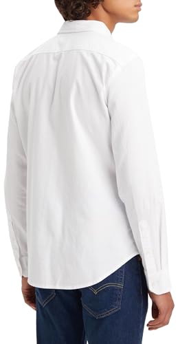 Levi's LS BATTERY HM SHIRT SLIM.. Herren, Weiß, M – Ansicht 2