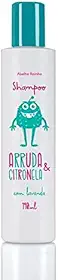 Shampoo Arruda e Citronela 190 ml Mata Piolhos E Lendias