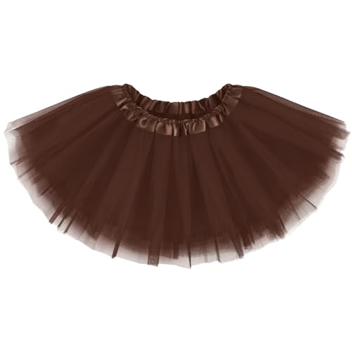 Brown Tutu Women Brown Tutu Skirt for Women Tan Tutus for Womens Adult Tutus Womens Tulle Skirt Renaissance Accessories