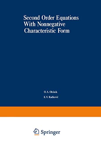 Second Order Equations With Nonnegative Characteristic Form view 2