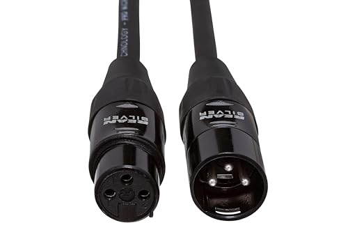 Image of Hosa HMIC-005 REAN XLR3F to XLR3M Pro Microphone Cable, 5 feet