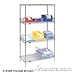 Nexel 18367Z5 Poly-Z-Brite?"? 18" x 36" x 74" Five Shelf Unit