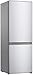 Produktbild respekta Kühl-Gefrierkombination mit Low-Frost-Funktion, Silber Typ / Modell: KG142A++SILF